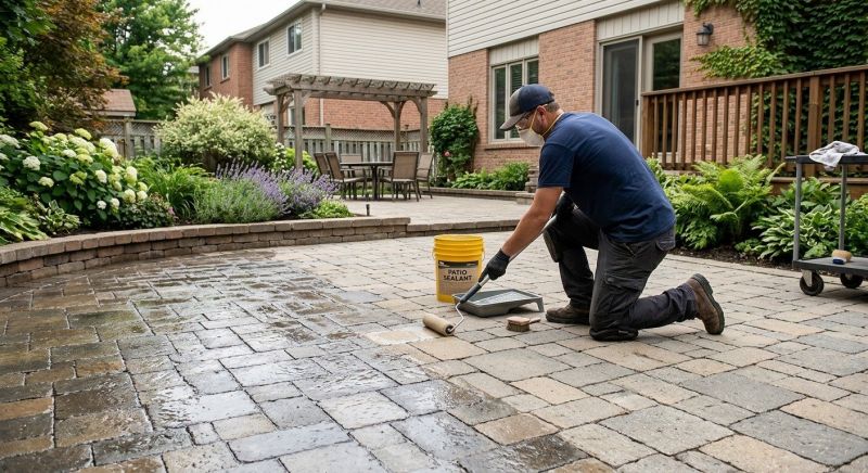 Porch Concrete Sealing in Alpharetta, GA